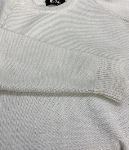 BLACK COMME des GARCONS アシンメトリーサイドスリットニット 21SS 1G-N501 メンズ SIZE M ブラックコムデギャルソン