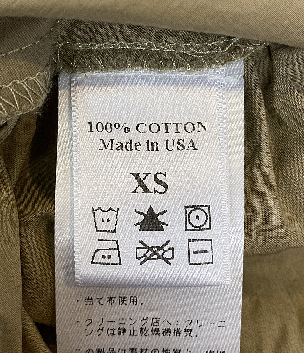 BLACK CRANE ブラッククレーン ギャザージャンプスーツ カーキ レディース SIZE XS