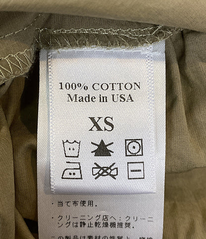 BLACK CRANE ブラッククレーン ギャザージャンプスーツ カーキ レディース SIZE XS