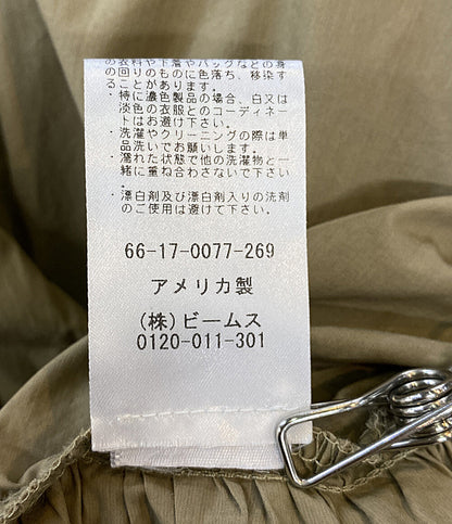 BLACK CRANE ブラッククレーン ギャザージャンプスーツ カーキ レディース SIZE XS