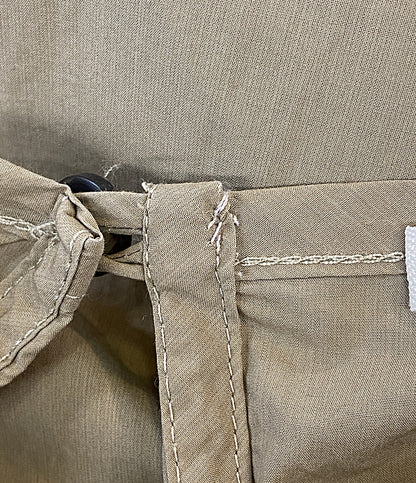 BLACK CRANE ブラッククレーン ギャザージャンプスーツ カーキ レディース SIZE XS