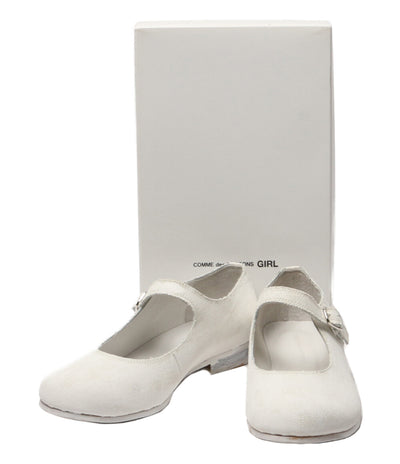 美品 コムデギャルソンガール ペンキ加工ストラップシューズ     22ss レディース SIZE 25cm  COMME des GARCONS GIRL