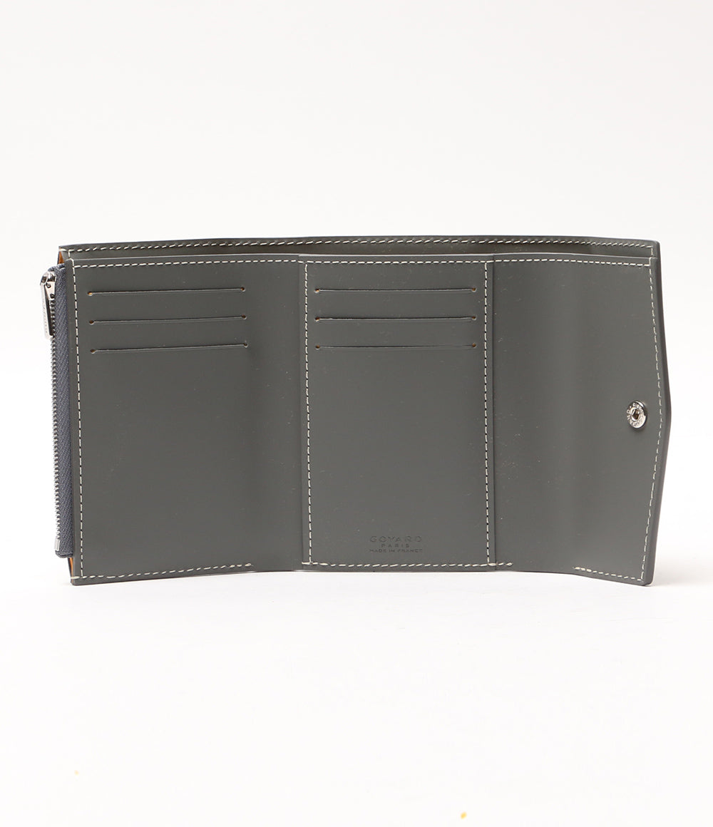 ゴヤール 美品 三つ折り財布 サンガブリエル レディース GOYARD