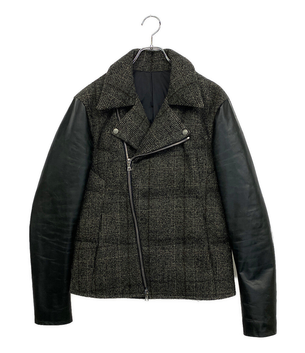 ISAMU KATAYAMA BACK LASH イサムカタヤマバックラッシュ ダウンライダースジャケット メンズ SIZE L