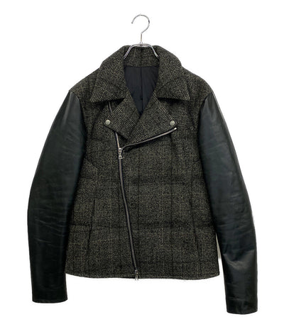 ISAMU KATAYAMA BACK LASH イサムカタヤマバックラッシュ ダウンライダースジャケット メンズ SIZE L