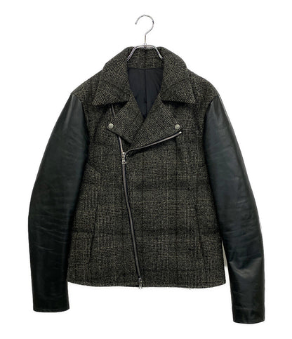 ISAMU KATAYAMA BACK LASH イサムカタヤマバックラッシュ ダウンライダースジャケット メンズ SIZE L