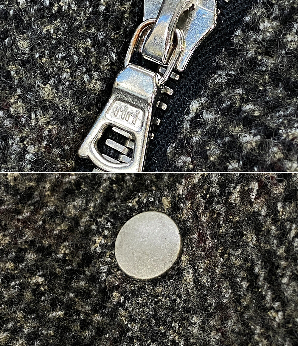 ISAMU KATAYAMA BACK LASH イサムカタヤマバックラッシュ ダウンライダースジャケット メンズ SIZE L