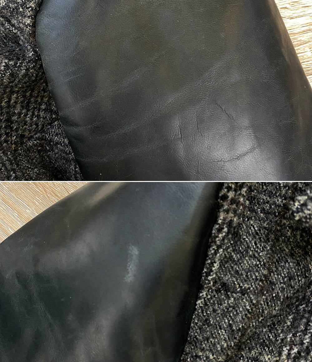 ISAMU KATAYAMA BACK LASH イサムカタヤマバックラッシュ ダウンライダースジャケット メンズ SIZE L