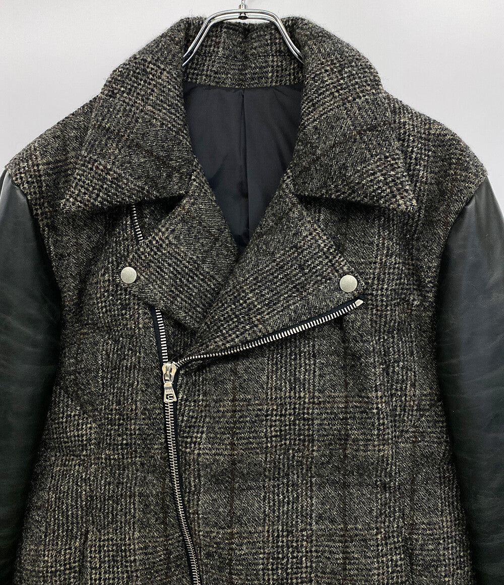 ISAMU KATAYAMA BACK LASH イサムカタヤマバックラッシュ ダウンライダースジャケット メンズ SIZE L