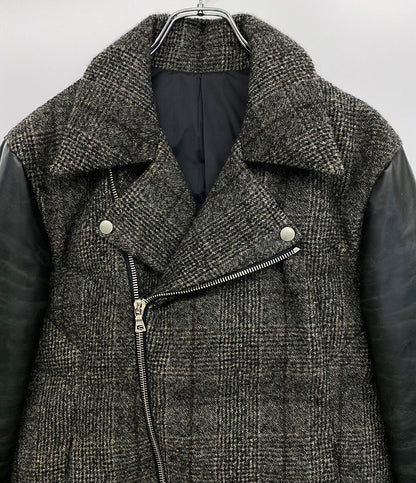 ISAMU KATAYAMA BACK LASH イサムカタヤマバックラッシュ ダウンライダースジャケット メンズ SIZE L