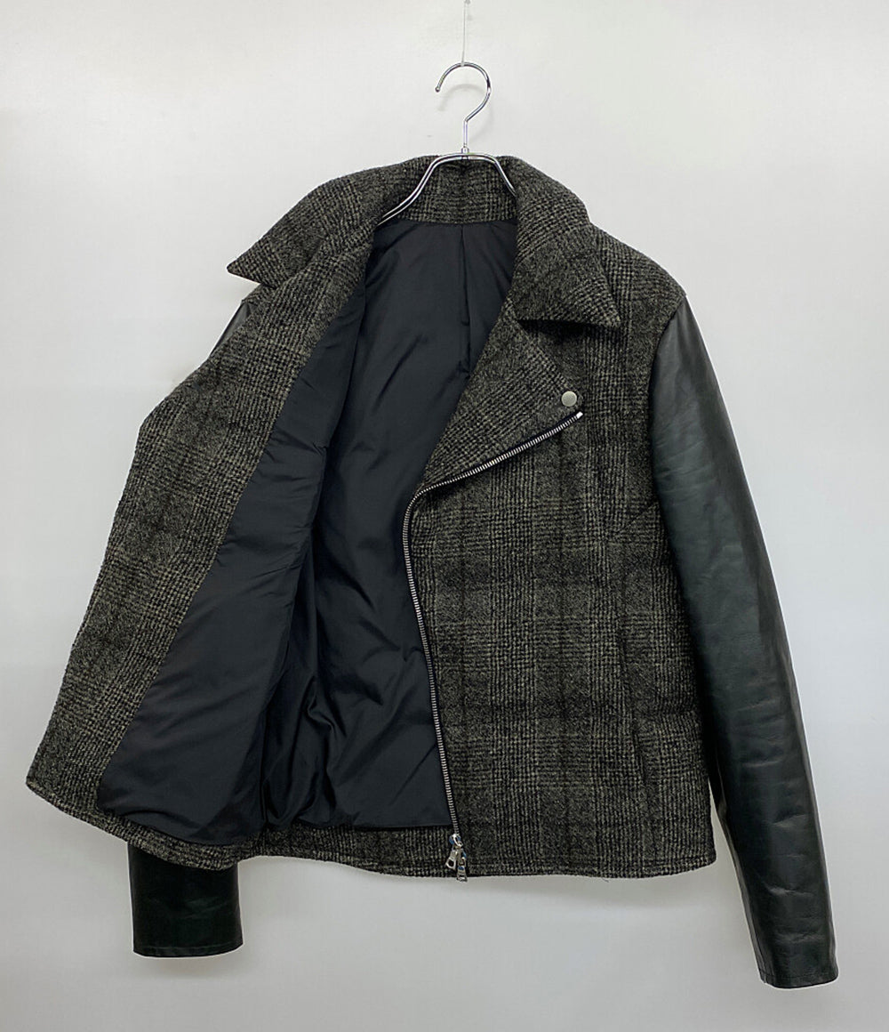 ISAMU KATAYAMA BACK LASH イサムカタヤマバックラッシュ ダウンライダースジャケット メンズ SIZE L