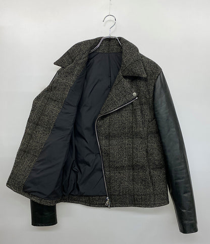 ISAMU KATAYAMA BACK LASH イサムカタヤマバックラッシュ ダウンライダースジャケット メンズ SIZE L