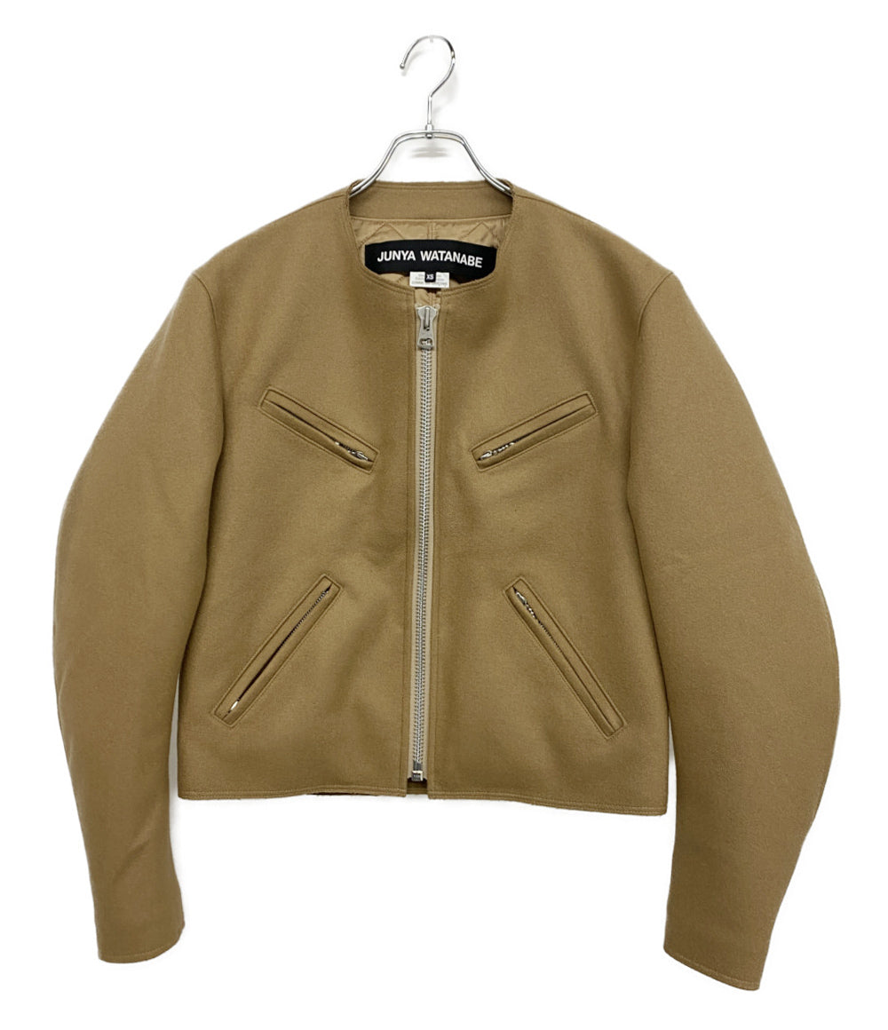 ジュンヤワタナベ ライダースジャケット ウールライダースジャケット レディース SIZE XS JUNYA WATANABE