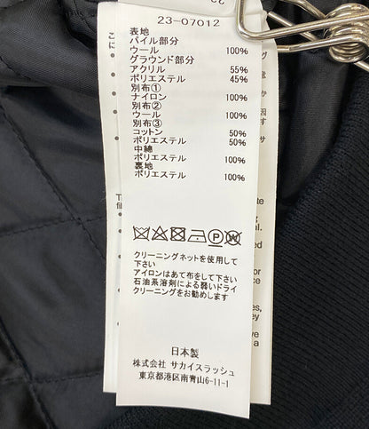 sacai ジャケット faux shearling×Nylon Twill Blouson 23aw 23-07012 レディース SIZE 1 サカイ