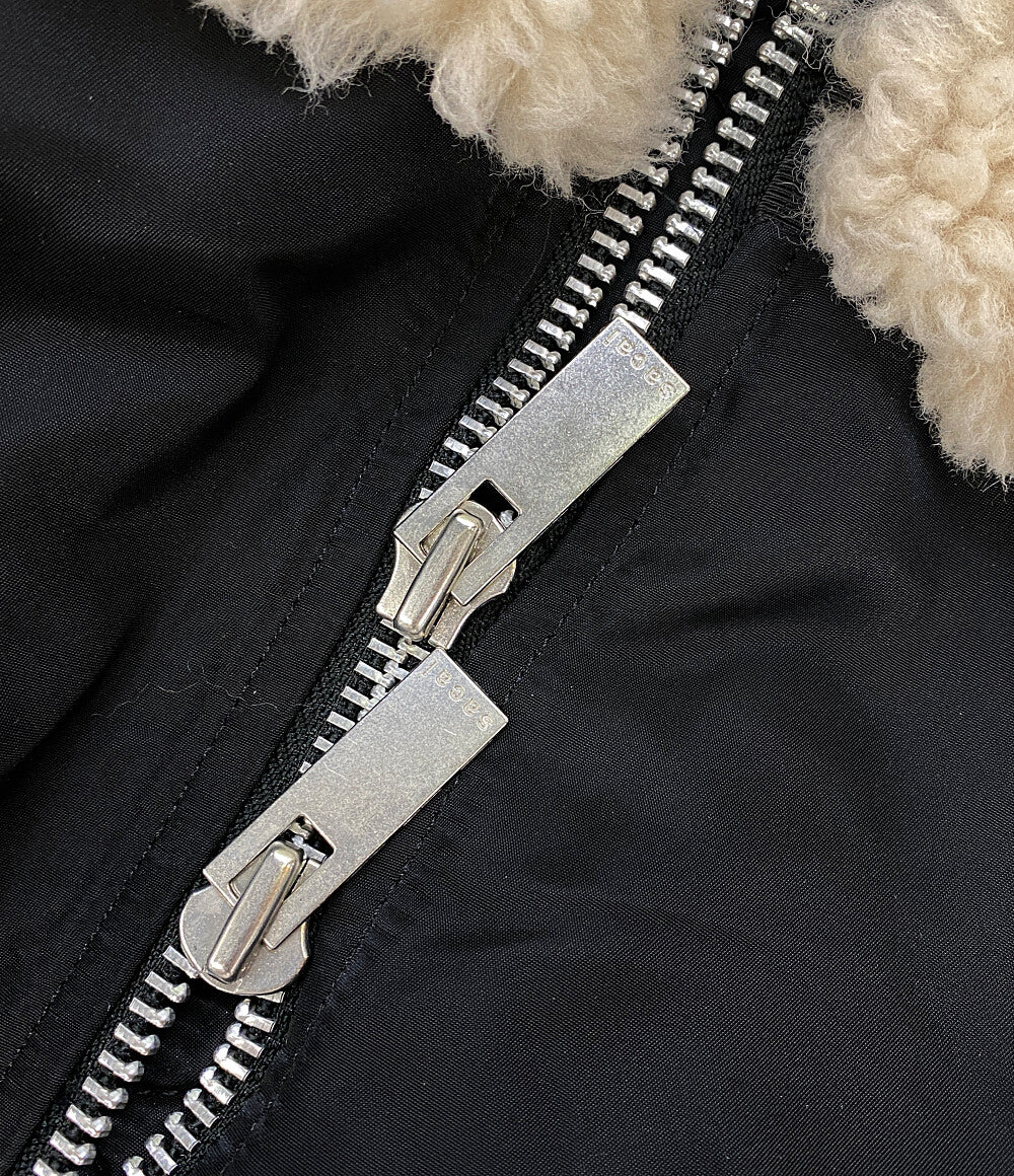 sacai ジャケット faux shearling×Nylon Twill Blouson 23aw 23-07012 レディース SIZE 1 サカイ