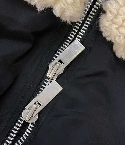 sacai ジャケット faux shearling×Nylon Twill Blouson 23aw 23-07012 レディース SIZE 1 サカイ