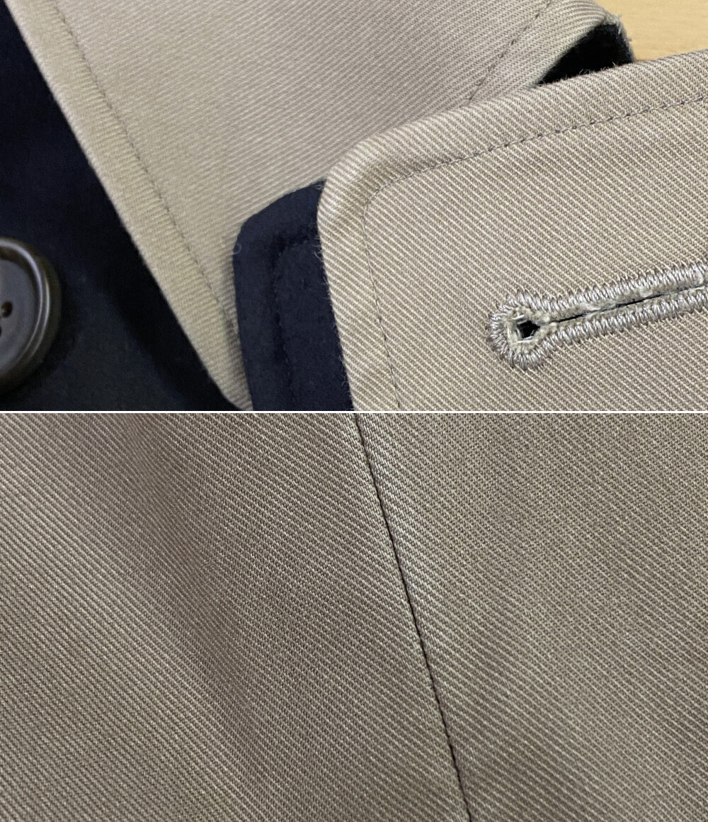 シュタイン オーバーダブルトレンチコート 22aw メンズ SIZE S stein
