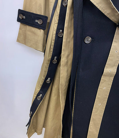 シュタイン オーバーダブルトレンチコート 22aw メンズ SIZE S stein