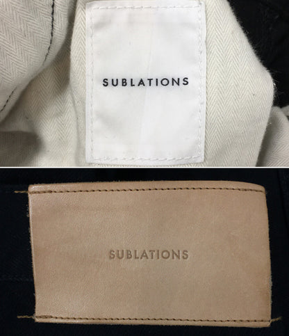SUBLATIONS サブレーション デニムパンツ BONDAGE DENIM PANTS 24SS メンズ SIZE 3