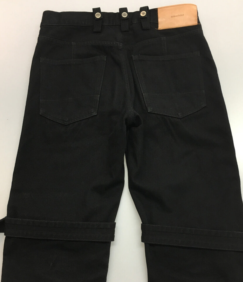 SUBLATIONS サブレーション デニムパンツ BONDAGE DENIM PANTS 24SS メンズ SIZE 3