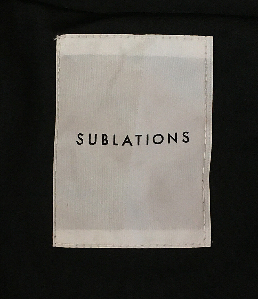 SUBLATIONS サブレーション コート フード TECH SUEDE MONSTER PARKA 24AW S121723 メンズ SIZE 1