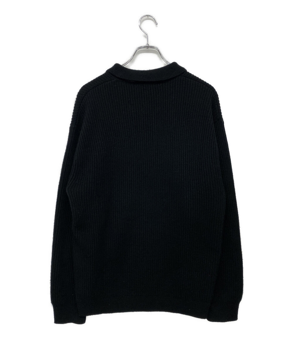 シュプリーム  長袖ポロシャツ SMALL BOX POLO SWEATER ニット 23FW     メンズ SIZE M  Supreme