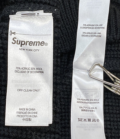 シュプリーム  長袖ポロシャツ SMALL BOX POLO SWEATER ニット 23FW     メンズ SIZE M  Supreme