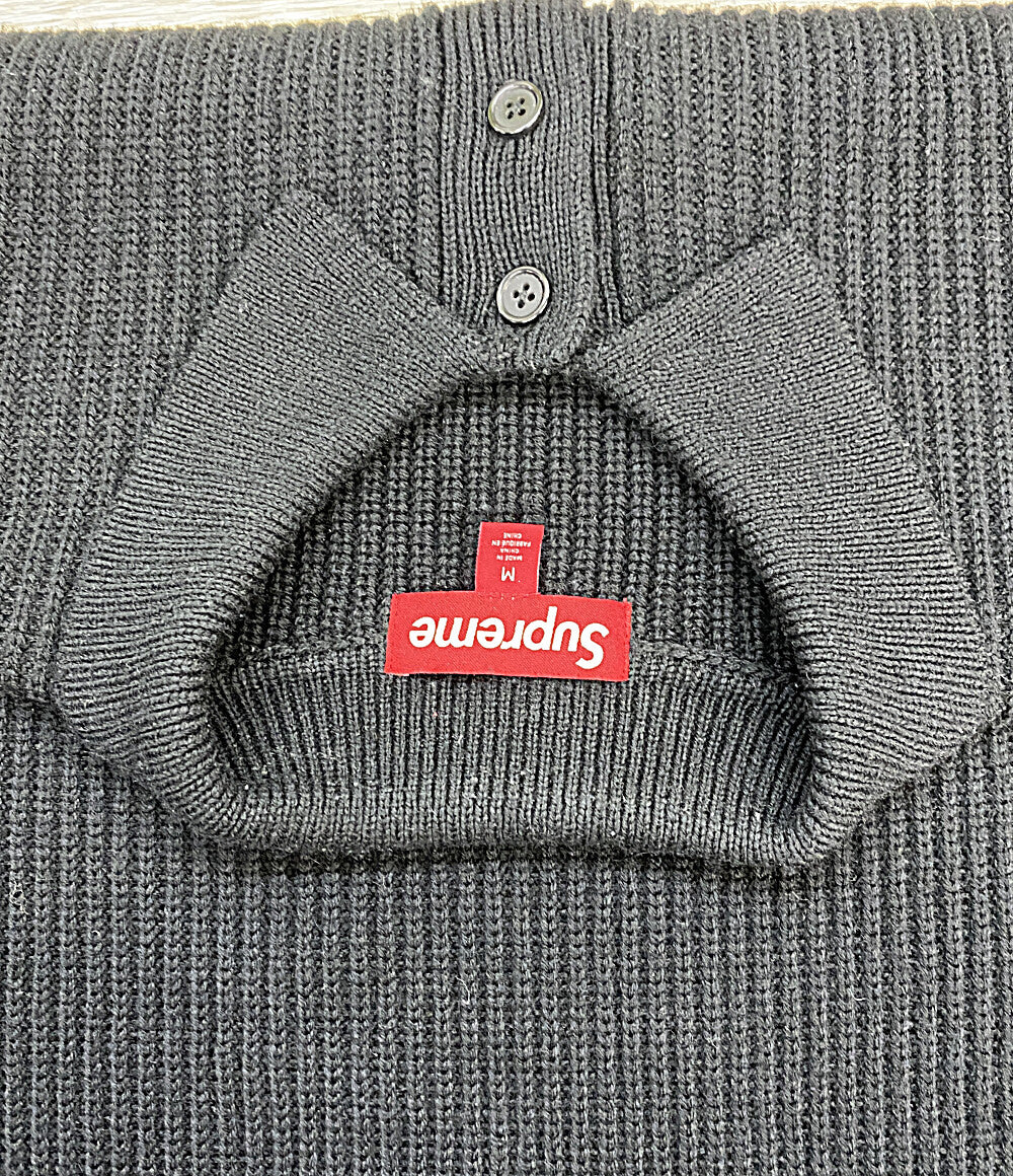 シュプリーム  長袖ポロシャツ SMALL BOX POLO SWEATER ニット 23FW     メンズ SIZE M  Supreme
