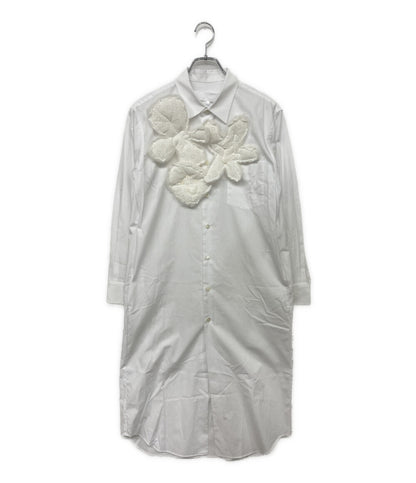 美品 tao COMME des GARCONS シャツワンピース 長袖 24AW TN-O003 レディース SIZE S タオ コムデギャルソン