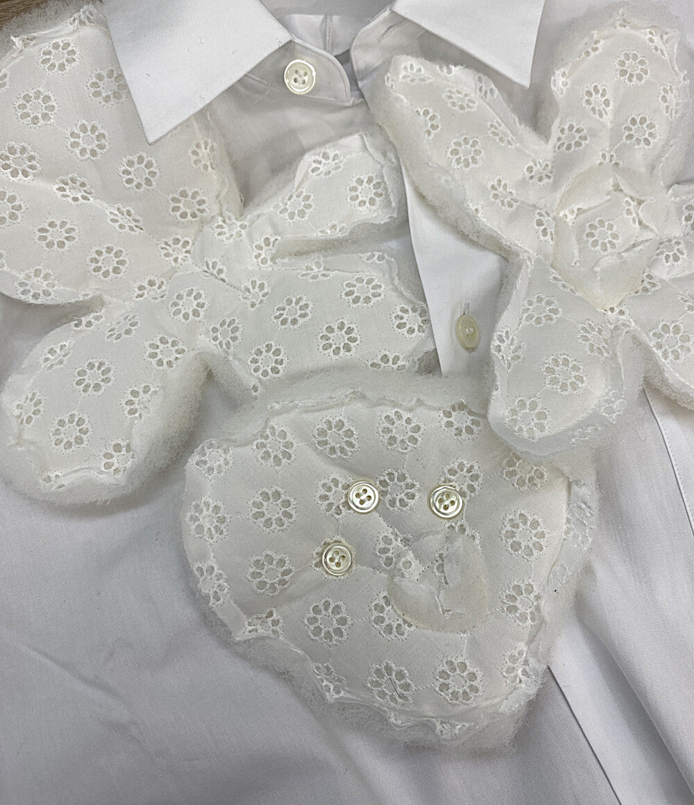 美品 tao COMME des GARCONS シャツワンピース 長袖 24AW TN-O003 レディース SIZE S タオ コムデギャルソン