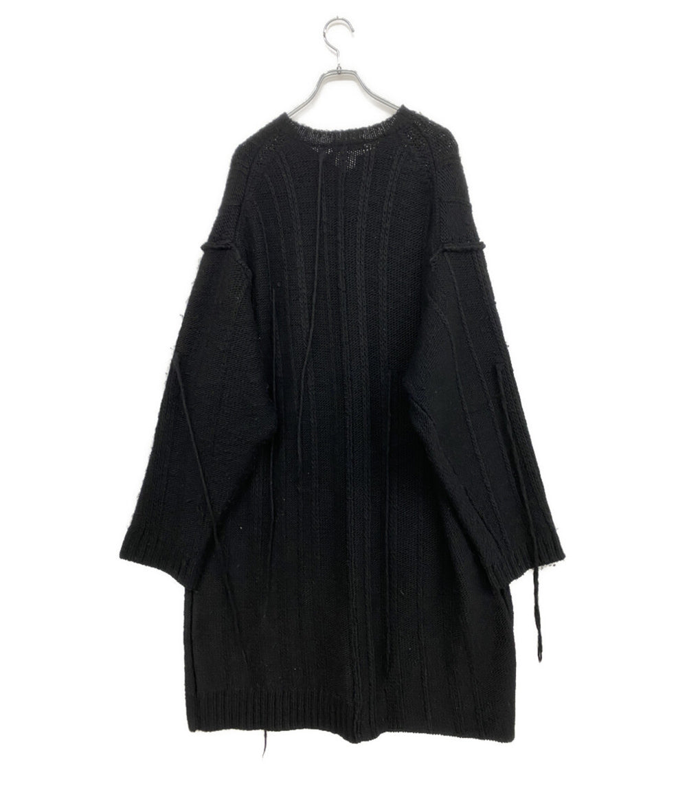 YOHJI YAMAMOTO POUR HOMME コート 3G STRIPE STRING LONG CARDIGAN COAT メンズ SIZE 3 ヨウジヤマモトプールオム