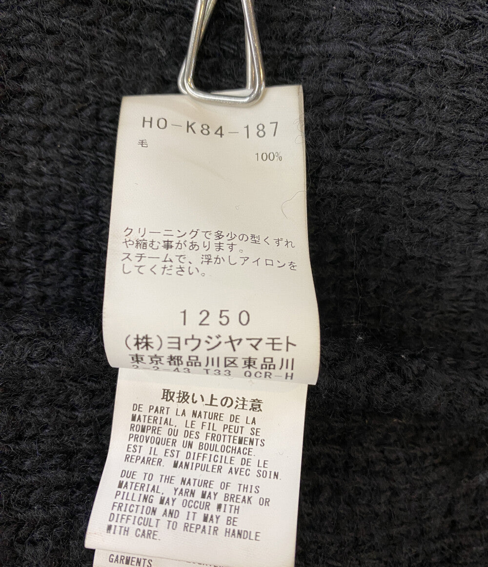 YOHJI YAMAMOTO POUR HOMME コート 3G STRIPE STRING LONG CARDIGAN COAT メンズ SIZE 3 ヨウジヤマモトプールオム