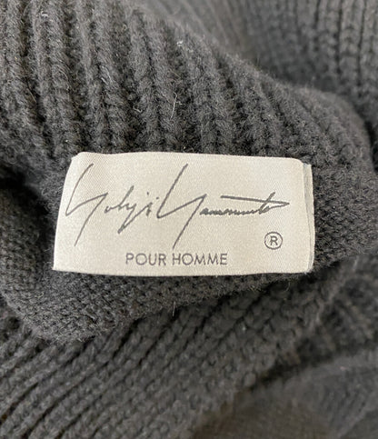 ヨウジヤマモトプールオム ニット Neckline Turtle Knit メンズ SIZE 3 YOHJI YAMAMOTO POUR HOMME