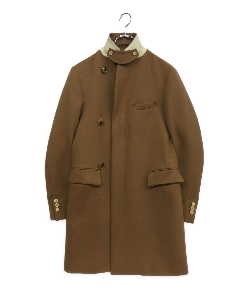 SACAI 16AW ムートン切替ウールチェスターコート 1サイズ sacai コート ムートン切替 16AW 16-01059M メンズ SIZE 1 サカイ