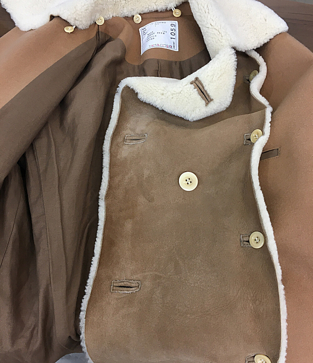 sacai コート ムートン切替 16AW 16-01059M メンズ SIZE 1 サカイ