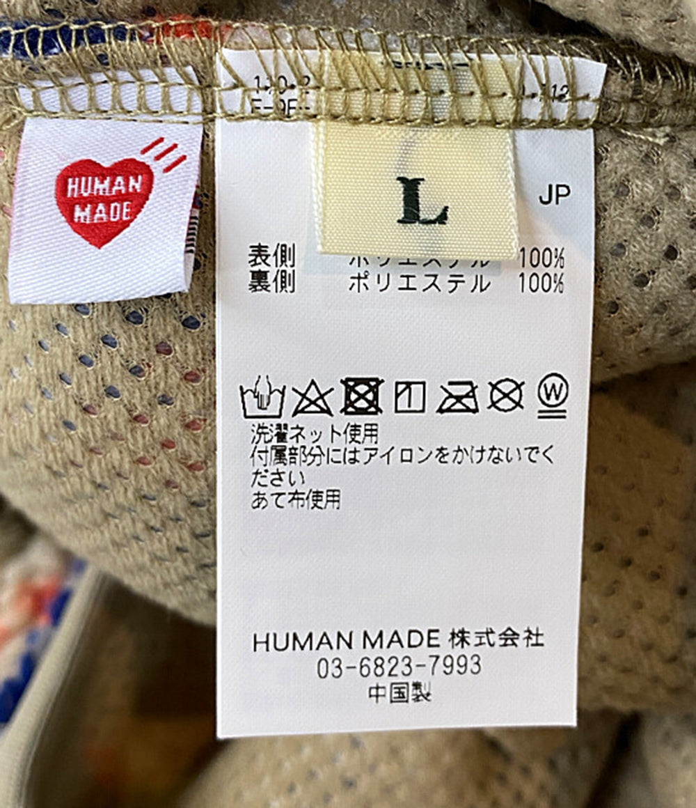HUMAN MADE フリースジャケット NORDIC FLEECE JACKET メンズ SIZE L ヒューマンメード