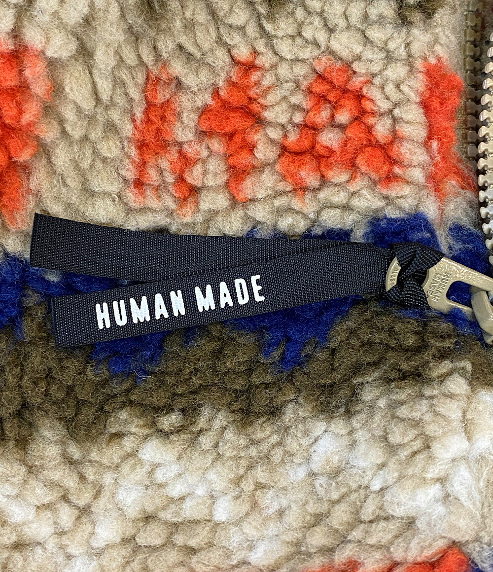 HUMAN MADE フリースジャケット NORDIC FLEECE JACKET メンズ SIZE L ヒューマンメード