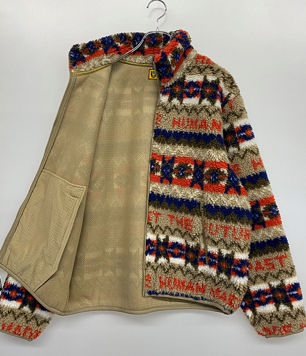 HUMAN MADE フリースジャケット NORDIC FLEECE JACKET メンズ SIZE L ヒューマンメード