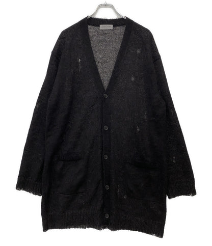 ヨウジヤマモトプールオム カーディガン 7G1P PLAIN STITCH V LONG CARDIGAN 24AW メンズ SIZE 3 YOHJI YAMAMOTO POUR HOMME