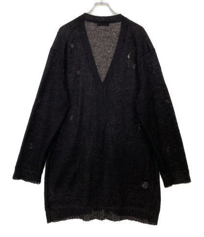 ヨウジヤマモトプールオム カーディガン 7G1P PLAIN STITCH V LONG CARDIGAN 24AW メンズ SIZE 3 YOHJI YAMAMOTO POUR HOMME