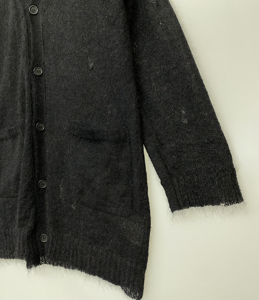 ヨウジヤマモトプールオム カーディガン 7G1P PLAIN STITCH V LONG CARDIGAN 24AW メンズ SIZE 3 YOHJI YAMAMOTO POUR HOMME