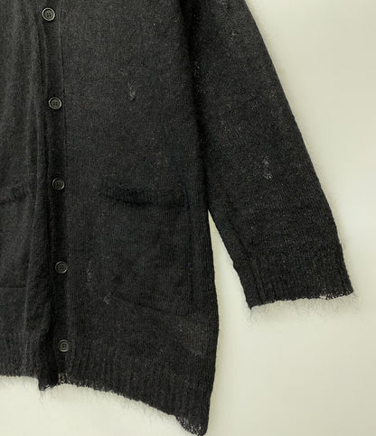 ヨウジヤマモトプールオム カーディガン 7G1P PLAIN STITCH V LONG CARDIGAN 24AW メンズ SIZE 3 YOHJI YAMAMOTO POUR HOMME