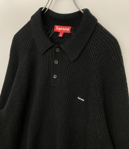 シュプリーム ニット Small Box Polo Sweater 24AW メンズ SIZE L Supreme