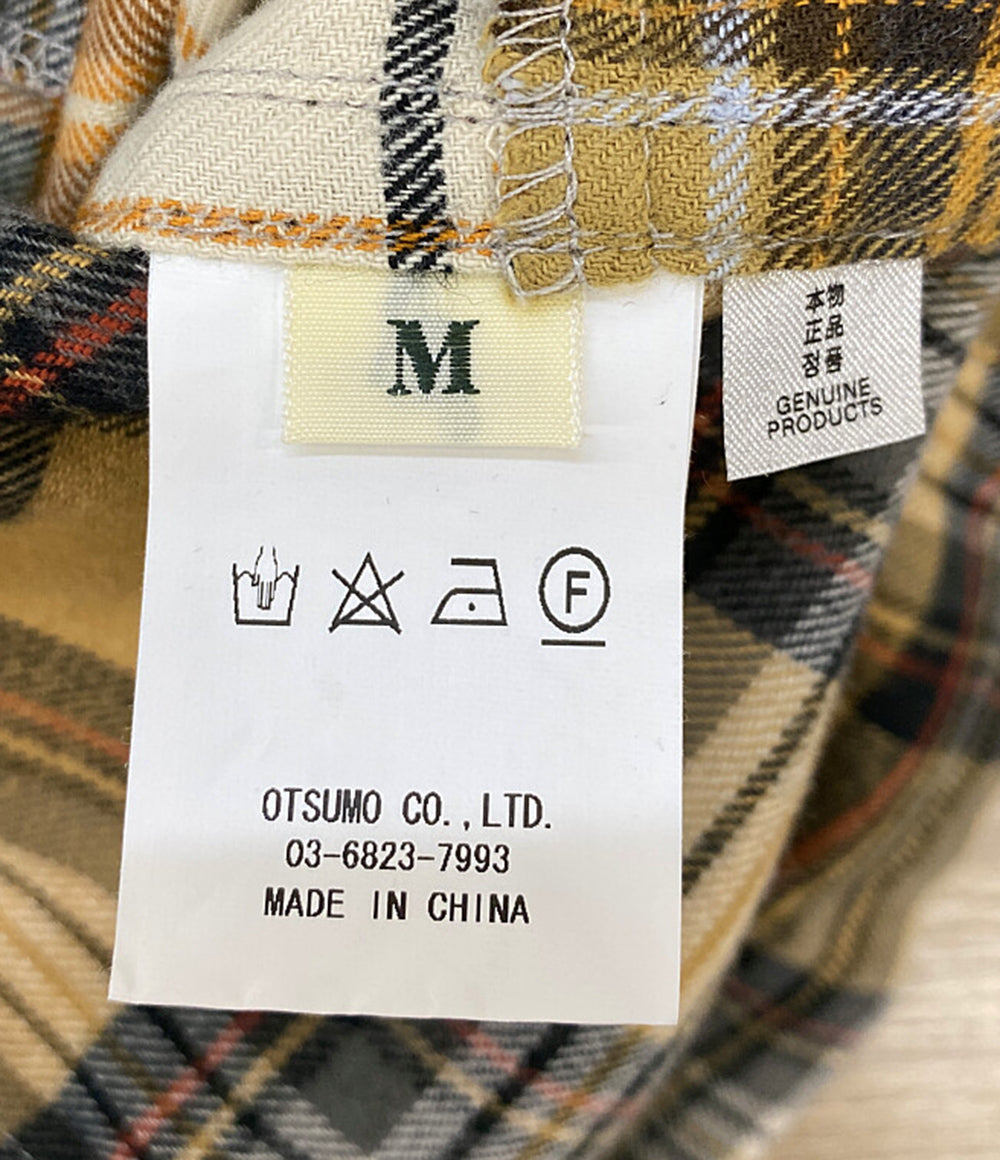 ヒューマンメード ネルシャツ 長袖 CRAZY CHECK 23AW メンズ SIZE M HUMAN MADE