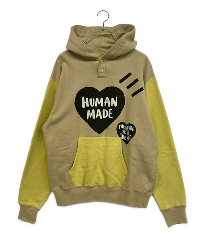 HUMAN MADE スウェットパーカー COLORBLOCK HOODIE メンズ SIZE L ヒューマンメード