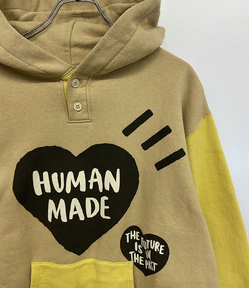 HUMAN MADE スウェットパーカー COLORBLOCK HOODIE メンズ SIZE L ヒューマンメード