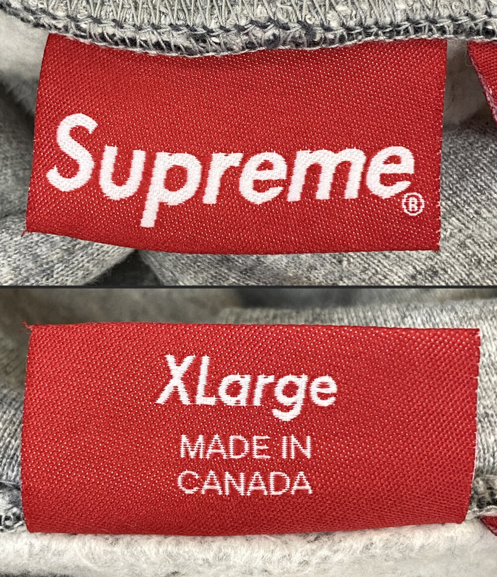 Supreme パーカー S LOGO SPLIT HOODED SWEATSHIRT メンズ SIZE XL シュプリーム