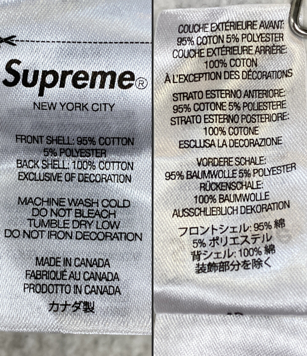Supreme パーカー S LOGO SPLIT HOODED SWEATSHIRT メンズ SIZE XL シュプリーム
