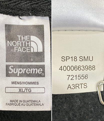 Supreme×THE NORTH FACE ザ・ノースフェイス パーカー METALLIC LOGO HOODED SWEAT SHIRT メンズ SIZE XL シュプリーム