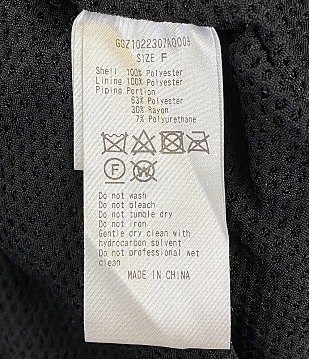 GALLARDAGALANTE NAVY ガリャルダガランテ ネイビー ボアブルゾン レディース SIZE F